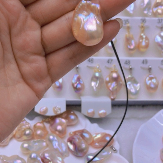 淡水珍珠未镶嵌颈饰