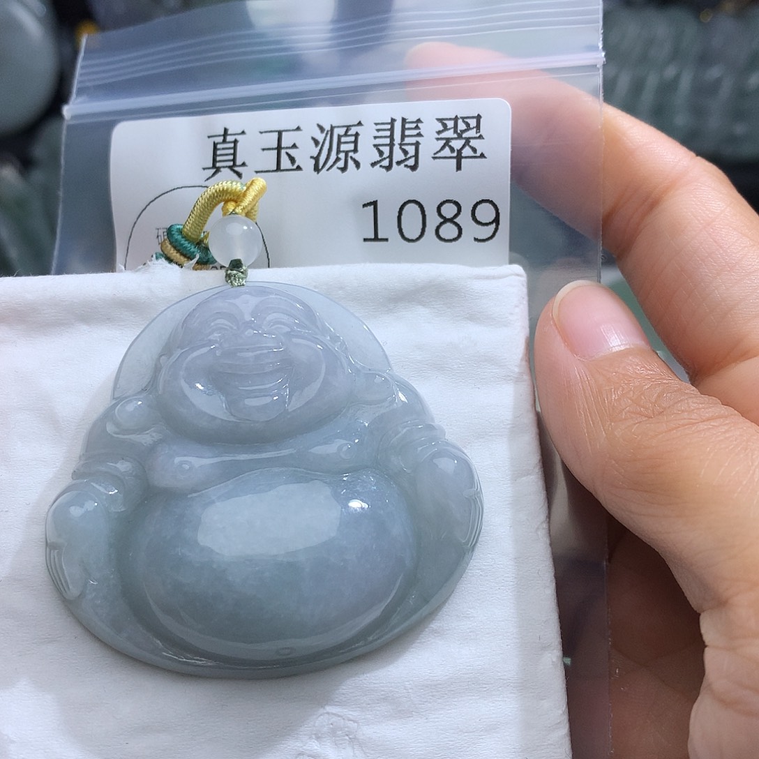 翡翠未镶嵌颈饰3089