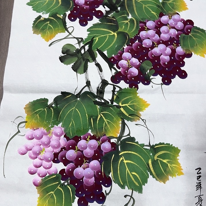 手绘国画作品欣赏作品999