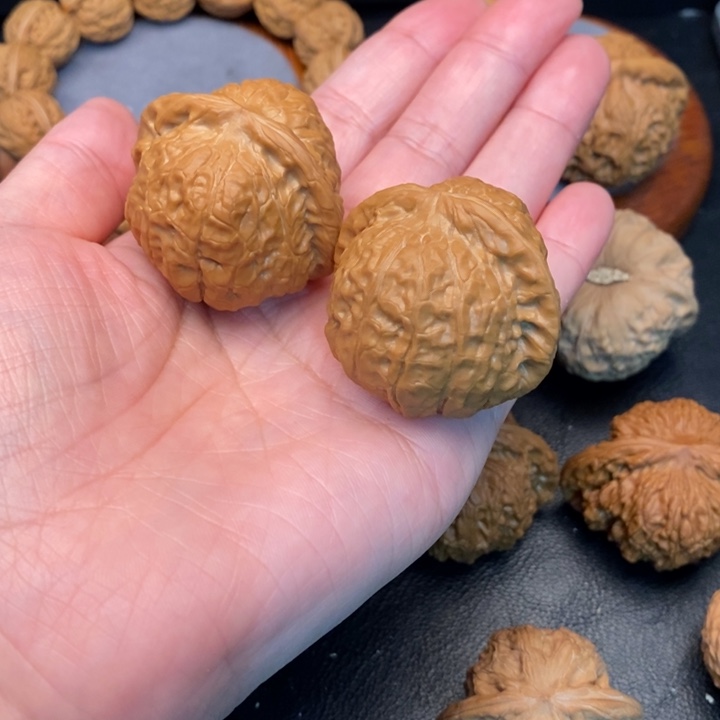 文玩核桃把件文*武