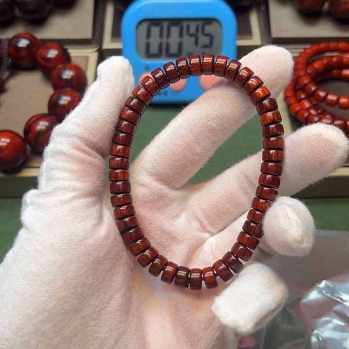 真***记木小叶紫檀手工艺