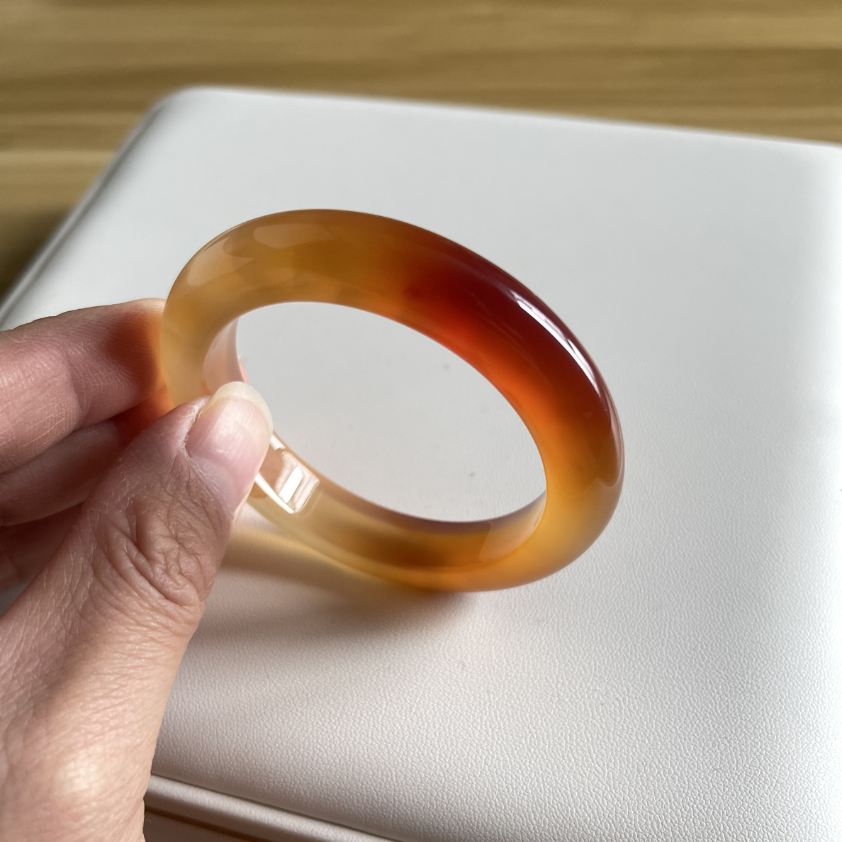 52.8/11.6/9.5原矿渐变焦糖红玛瑙/联系客服拍/私自拍下不发货