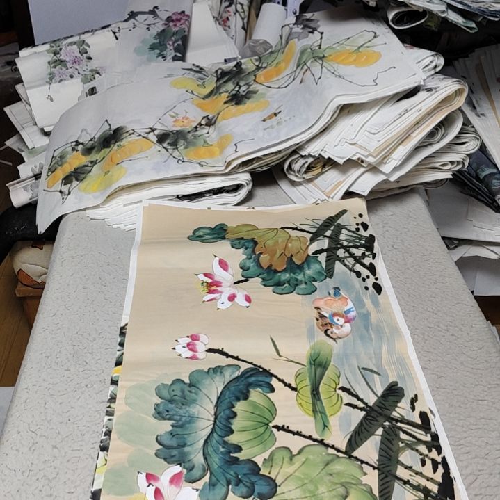 J***n国画落款后台备注