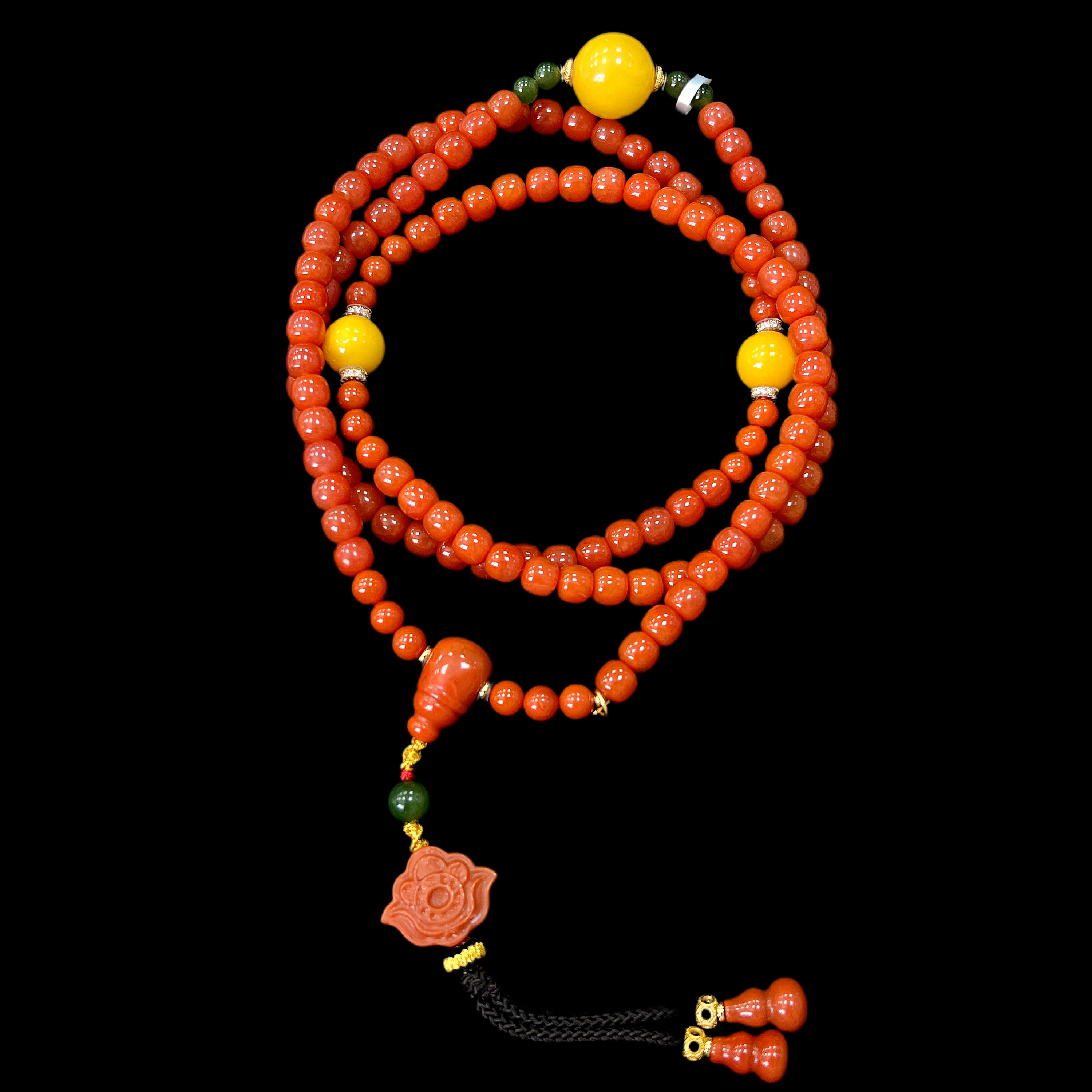 8998-南红项链（多样性发一）、