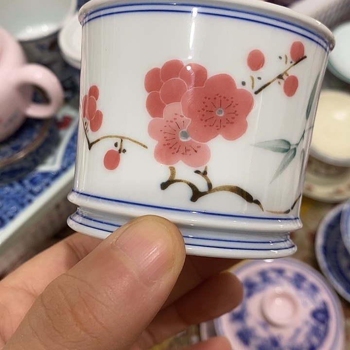 陶摆件景德镇陶瓷主人杯1334