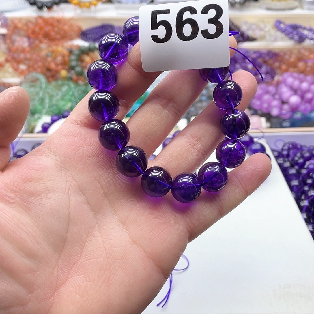 水晶手链未镶嵌刘**呀天然