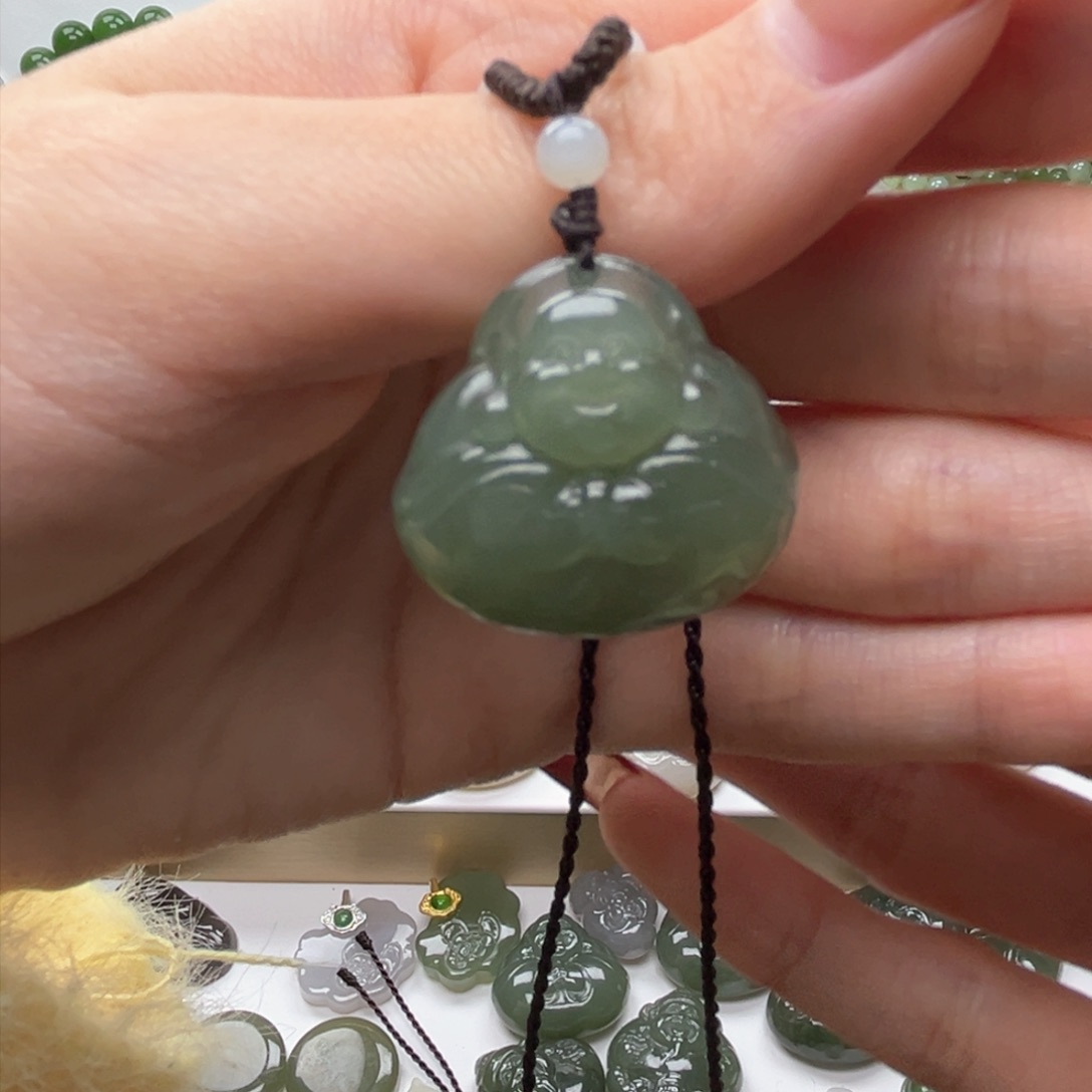 和田玉吊坠(不含链)未镶嵌易****s
