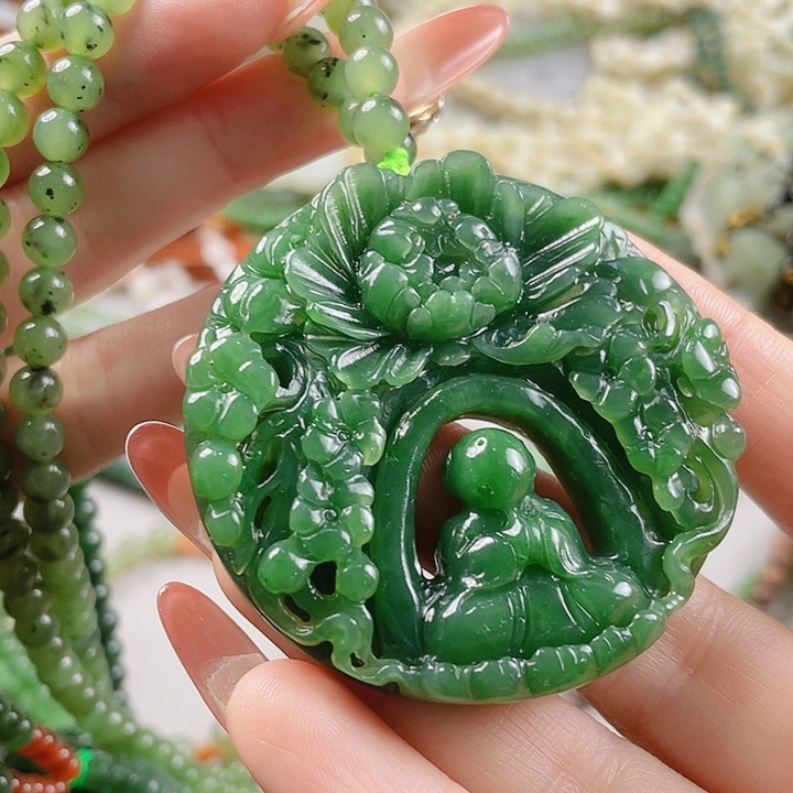 未镶嵌和田玉挂件