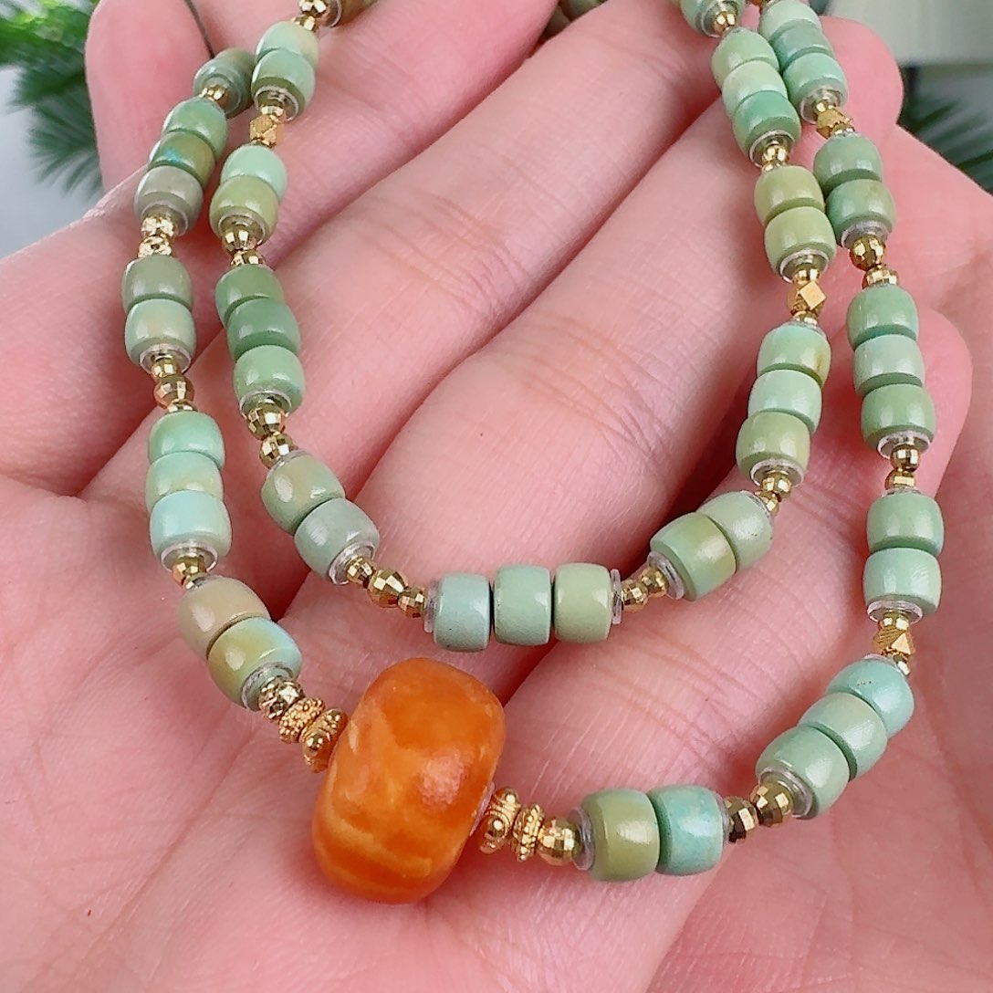 未镶嵌绿松石珠宝奇石