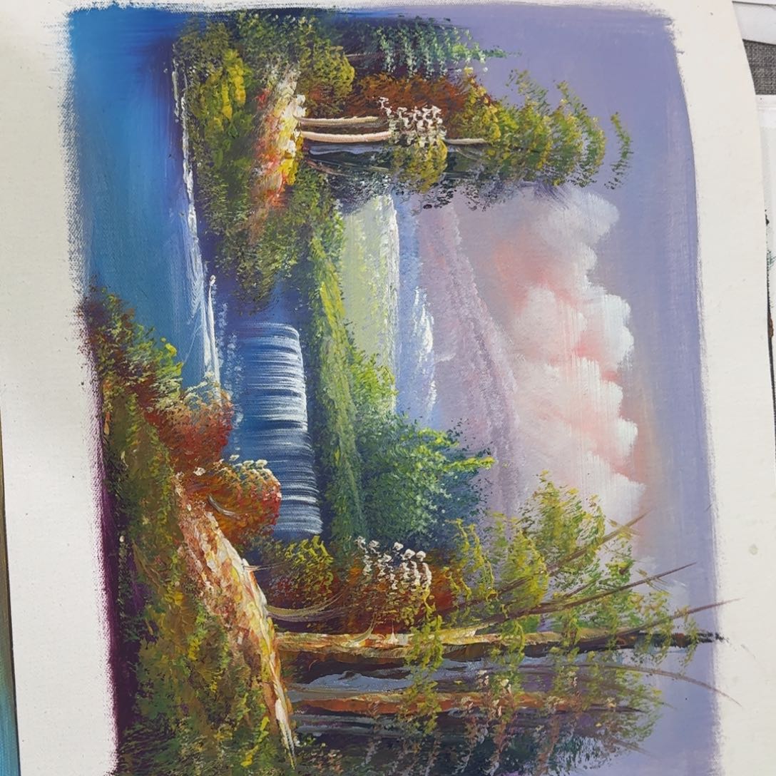 油画好的我真的好想你的样子？