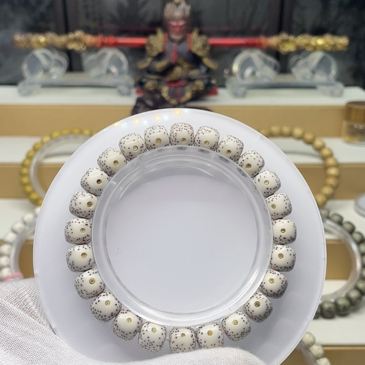 【闪购商品】吊坠星月菩提?原白双留白9/8