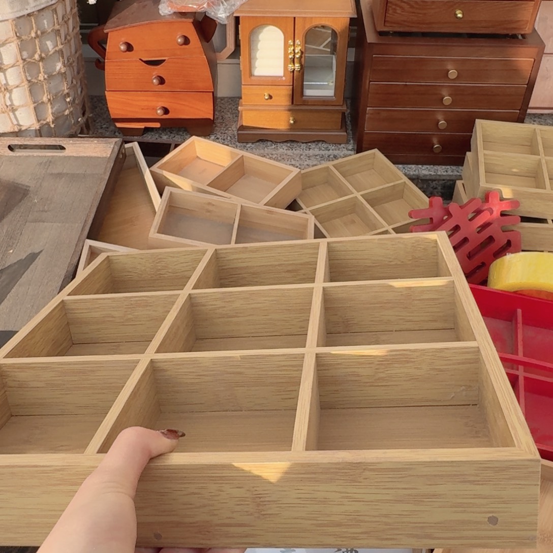 原木色九宫格为瑕疵拍下，不退不换