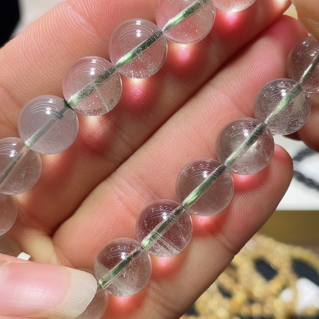 水晶手链未镶嵌绿幽灵11.9