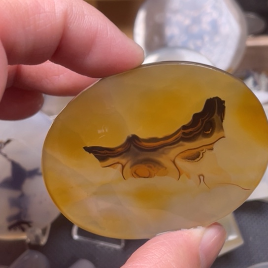 玛瑙/玉髓吊坠(不含链)未镶嵌