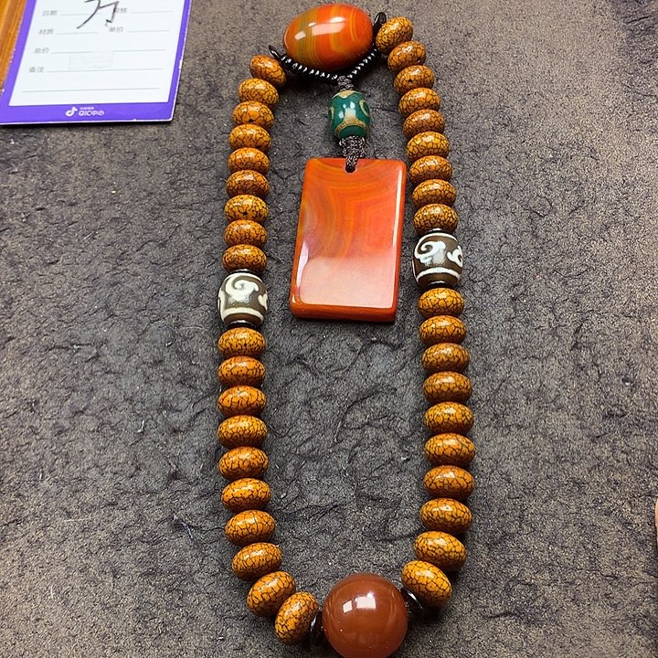 吊坠星月菩提手持