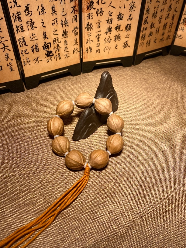 三花【20系列】梅林铁核精挑精选橄榄核手串