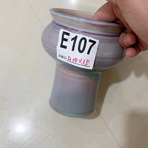 红陶景德镇手工制作花盆-无孔