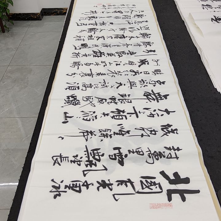 白武坤老师作品一副