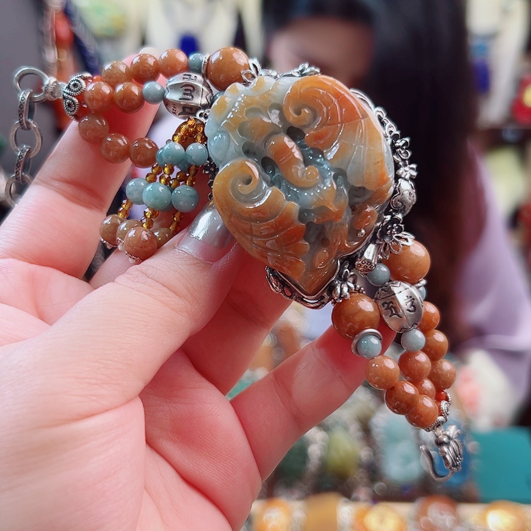 925银珐琅锦象原创设计手链