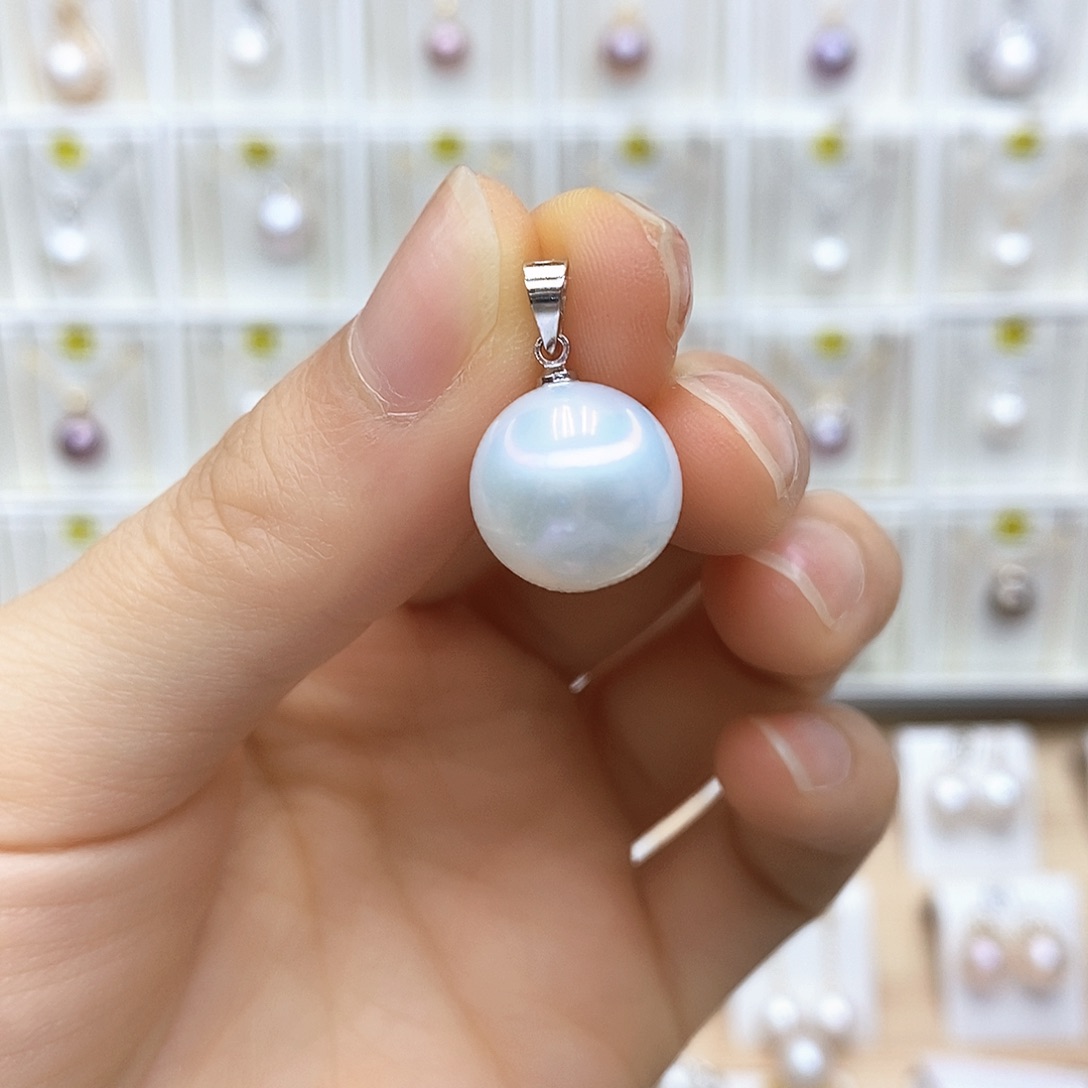 淡水珍珠合金吊坠(不含链)