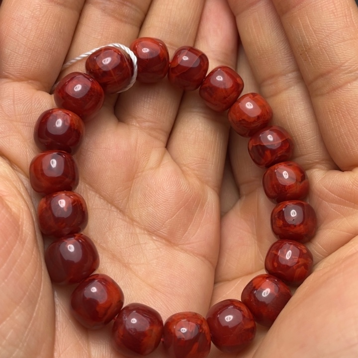 南红玛瑙手串11多样性发1未镶嵌