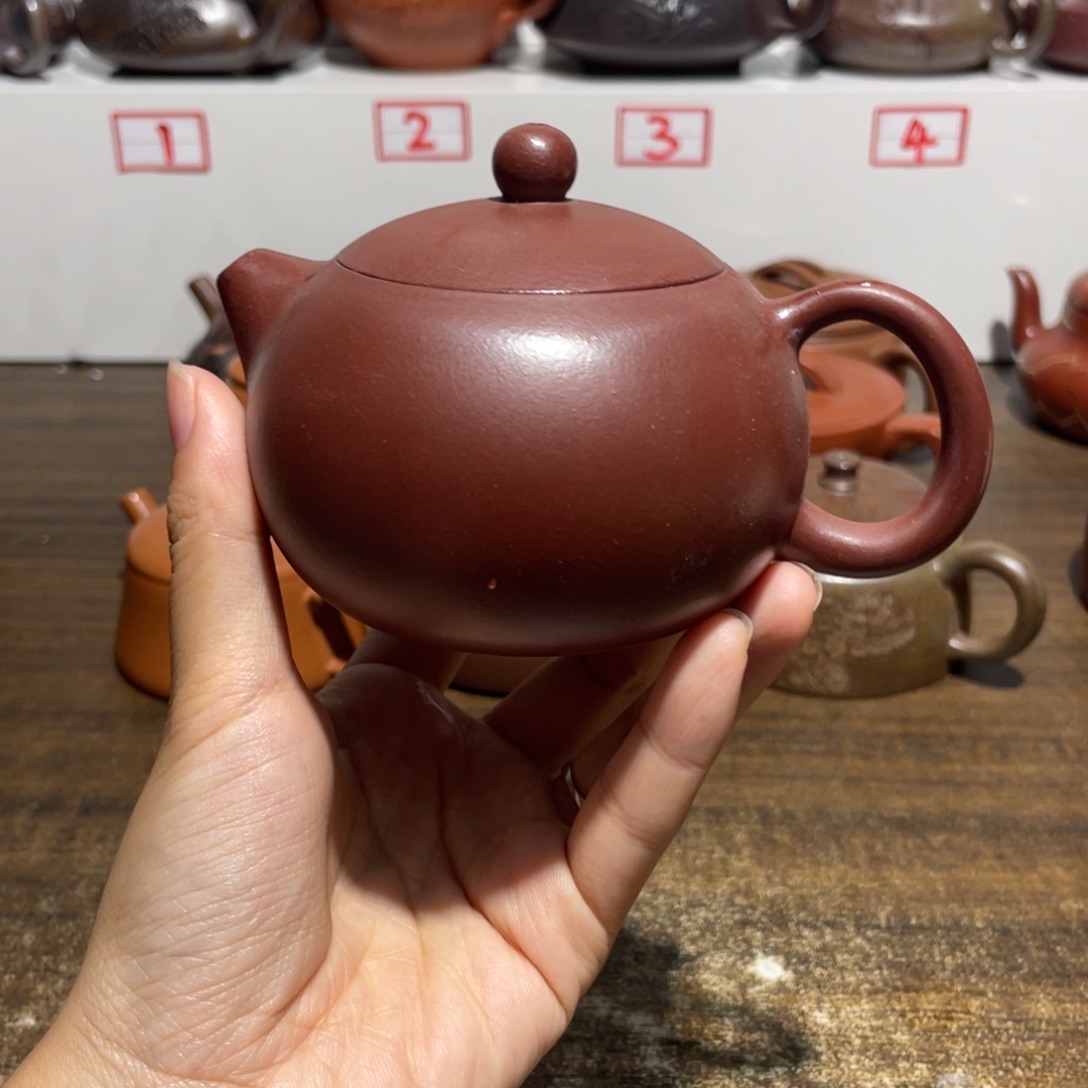紫砂茶壶宜兴紫砂55.220CC