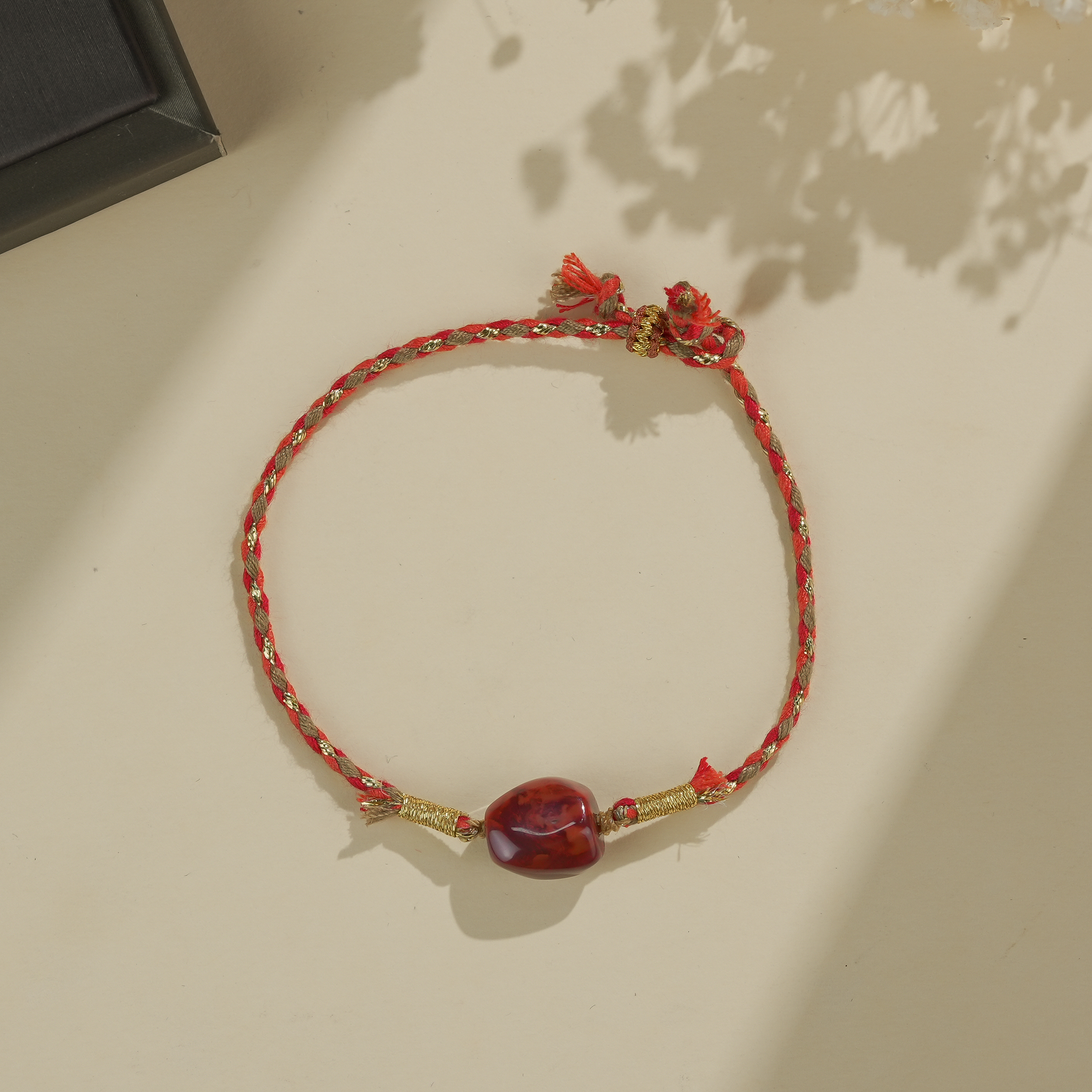 精美珠宝南红随型手编绳8mm时尚气质百搭多样性发货20380