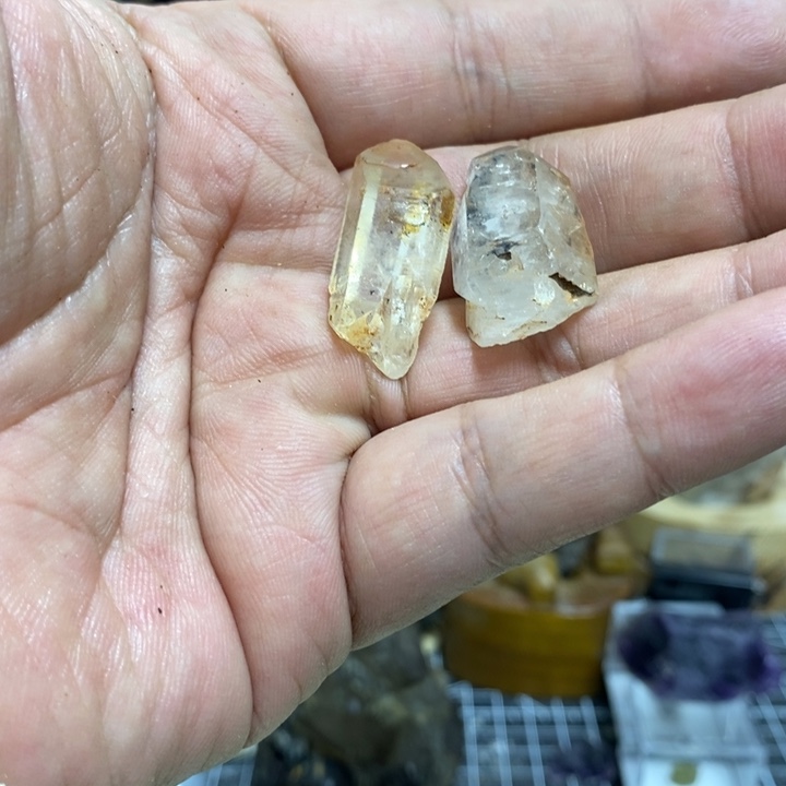 水晶水晶柱未镶嵌