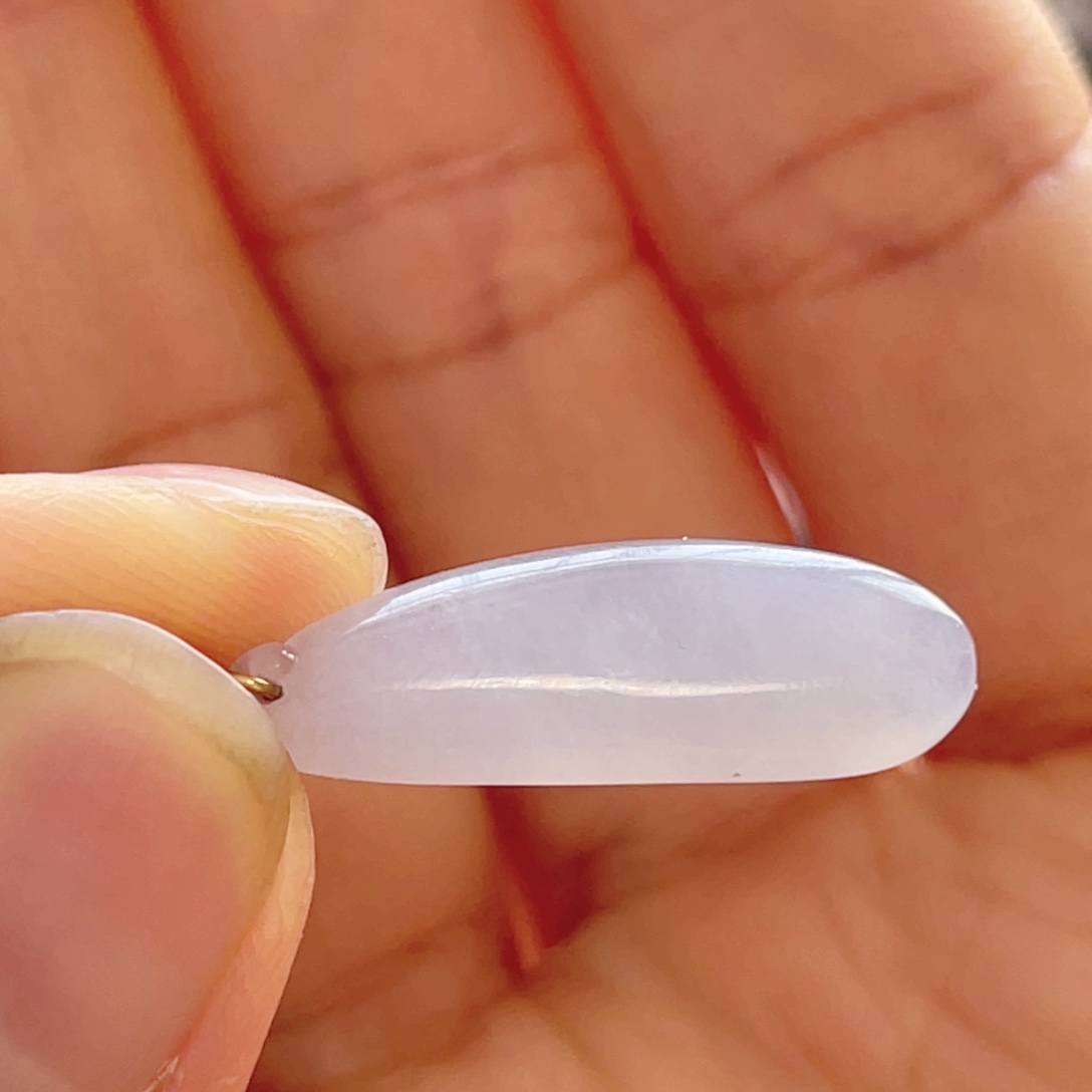 翡翠颈饰18K金镶嵌瓜