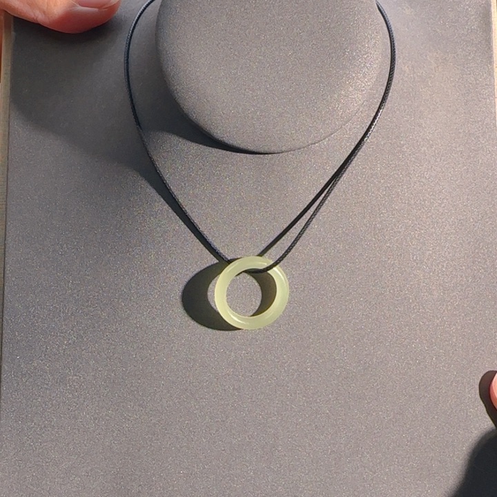 未镶嵌戒圈和田玉冰晴戒圈