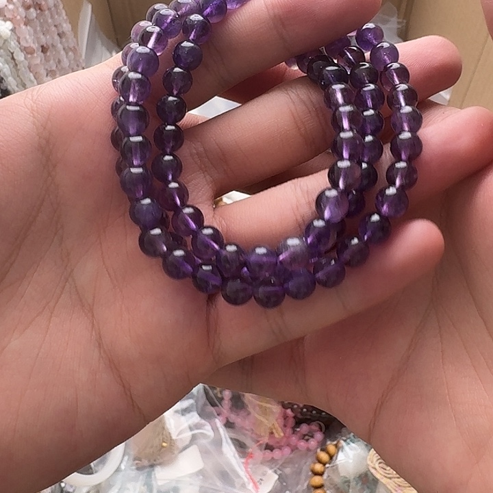 然***妈玛瑙/玉髓未镶嵌手链