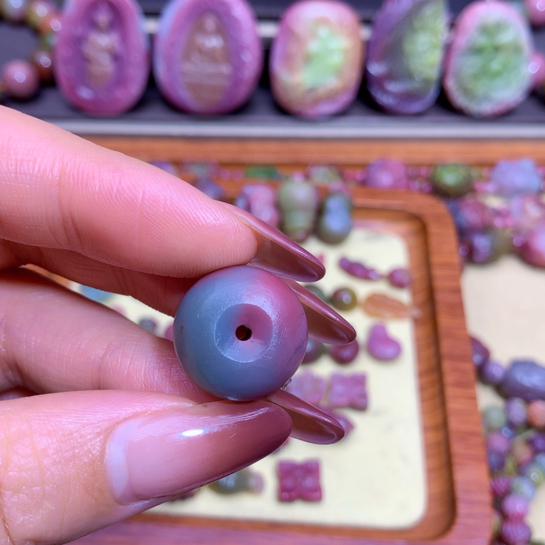 玛瑙挂件未镶嵌名****眼盐源定制