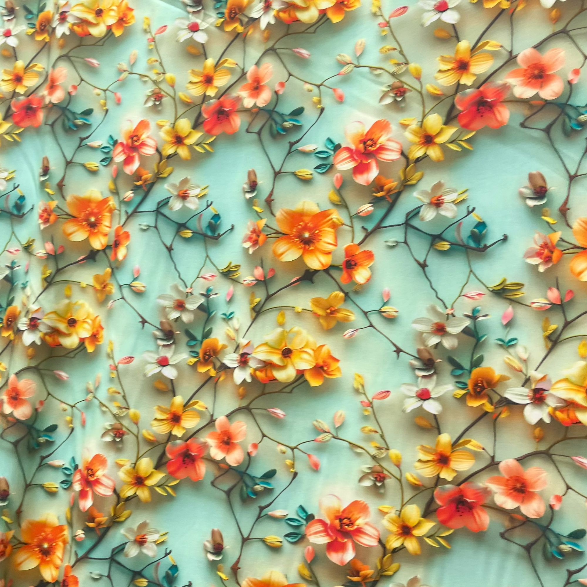 富贵花开-高品质定制布料面料-不支持七天无理由