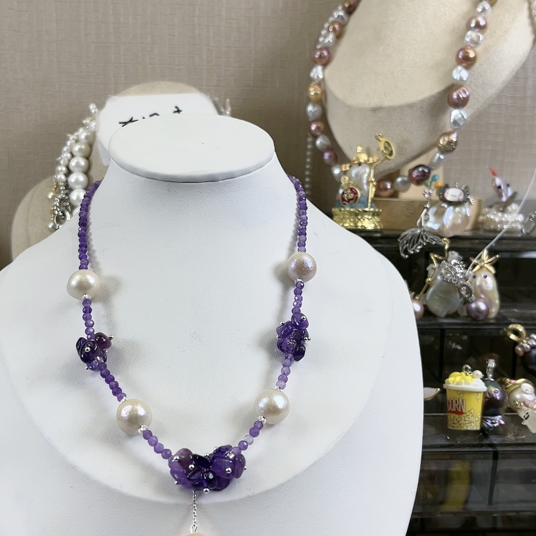 淡水珍珠项链未镶嵌【纯恬】