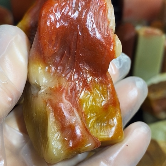 寿山石晨*寿山品种石原石毛料