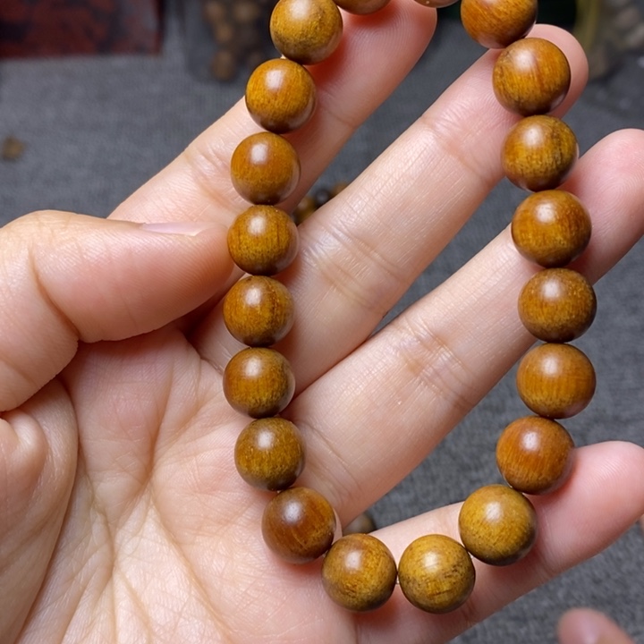 贡木手串印贡1.0圆珠