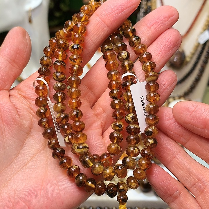 琥珀裸石未镶嵌抚顺琥珀