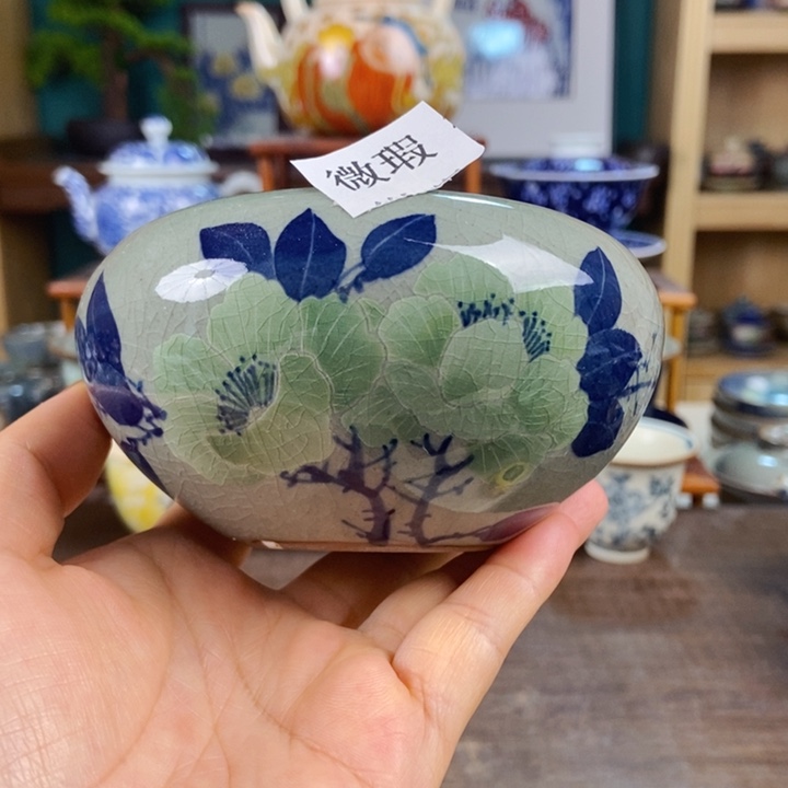 瓷片手工制作工艺精湛等特点