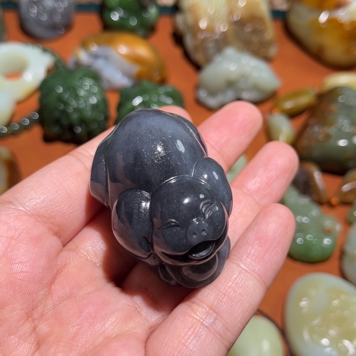 和田玉把件未镶嵌