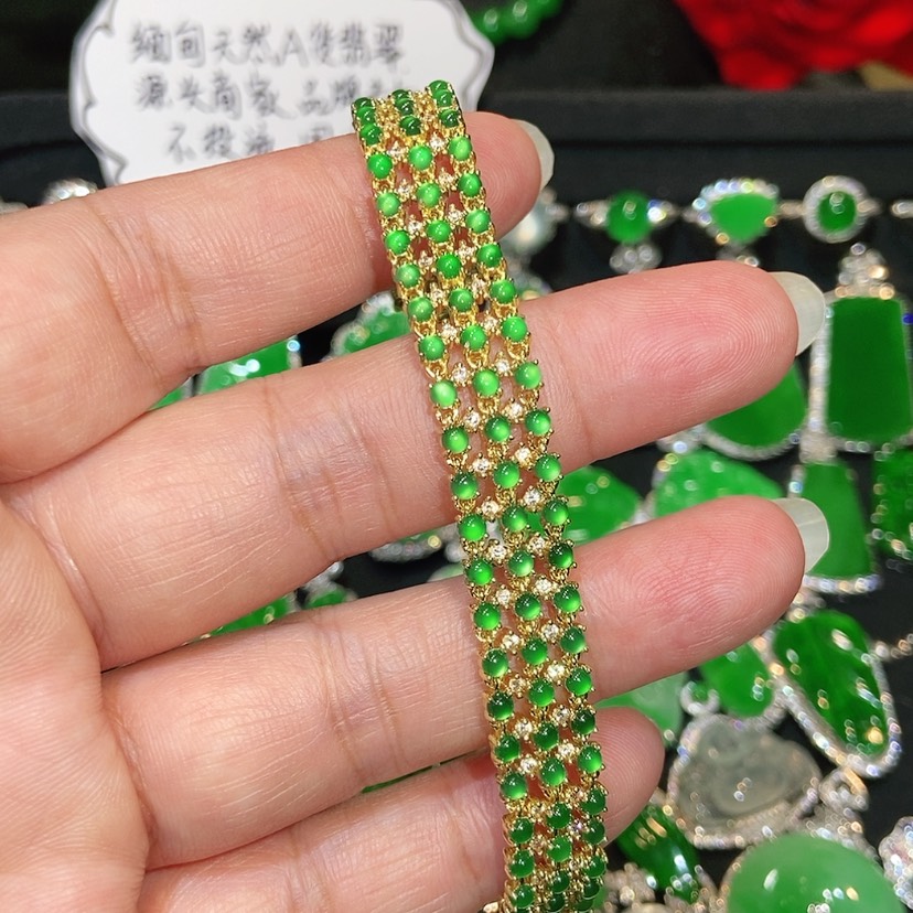 【闪购商品】未镶嵌手链翡翠天然翡翠