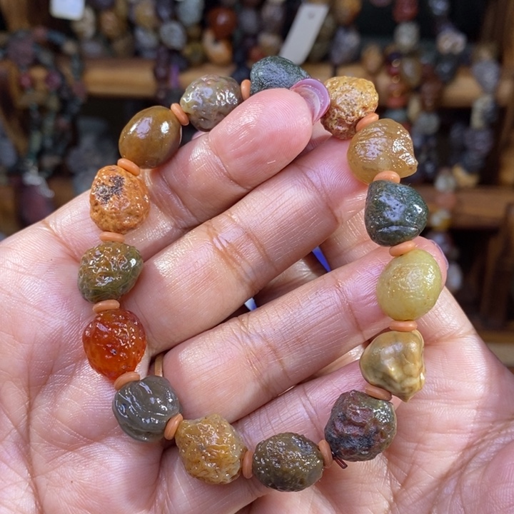 玛瑙/玉髓珠宝半成品未镶嵌用****8