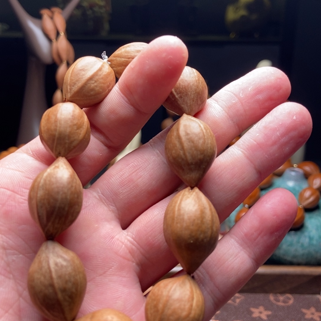 木质非金属橄榄素核手串