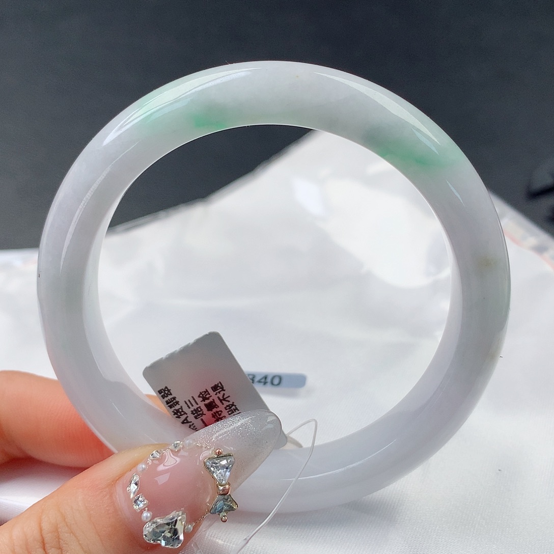 翡翠手镯未镶嵌0053正57