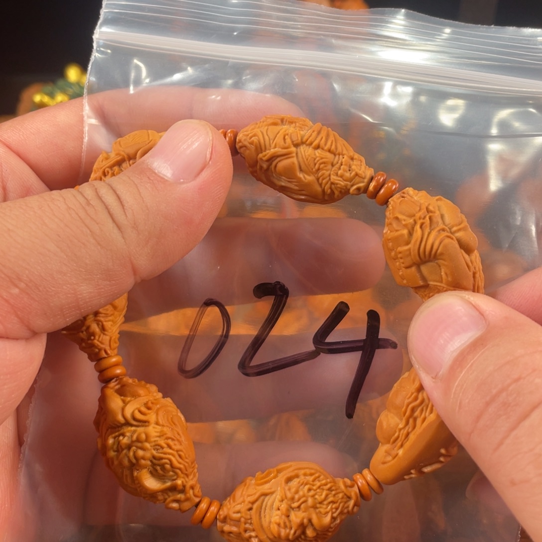 手串/手链橄榄核橄榄核雕工艺手串