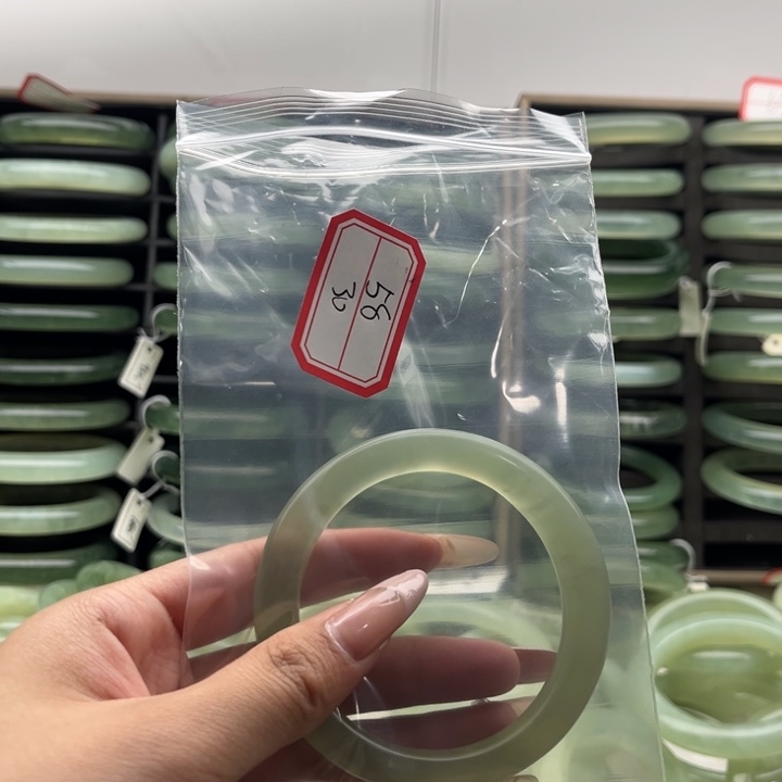 蛇纹石玉合金手镯