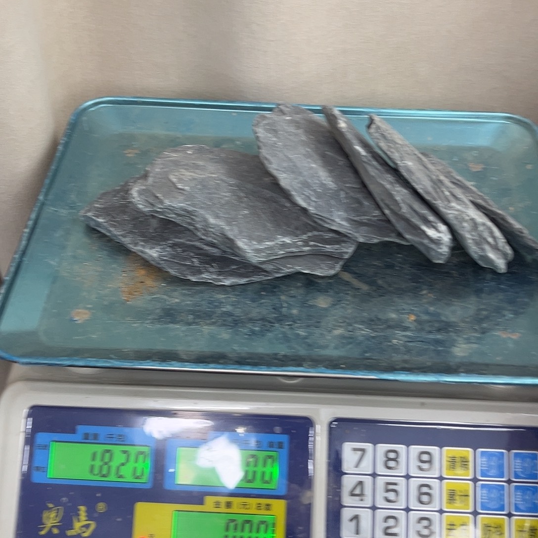纯天然的片岩石6个