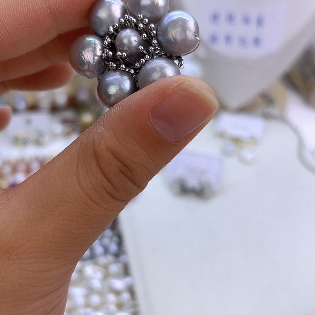 未镶嵌淡水珍珠项链定制222