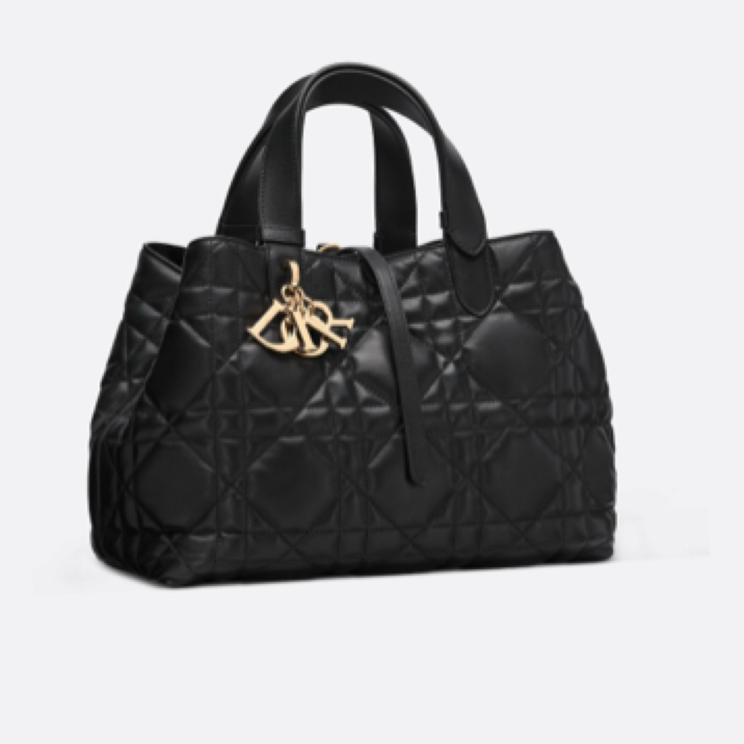 95新 DIOR/迪奥 Toujours中号黑色手提包 24年/JW3254