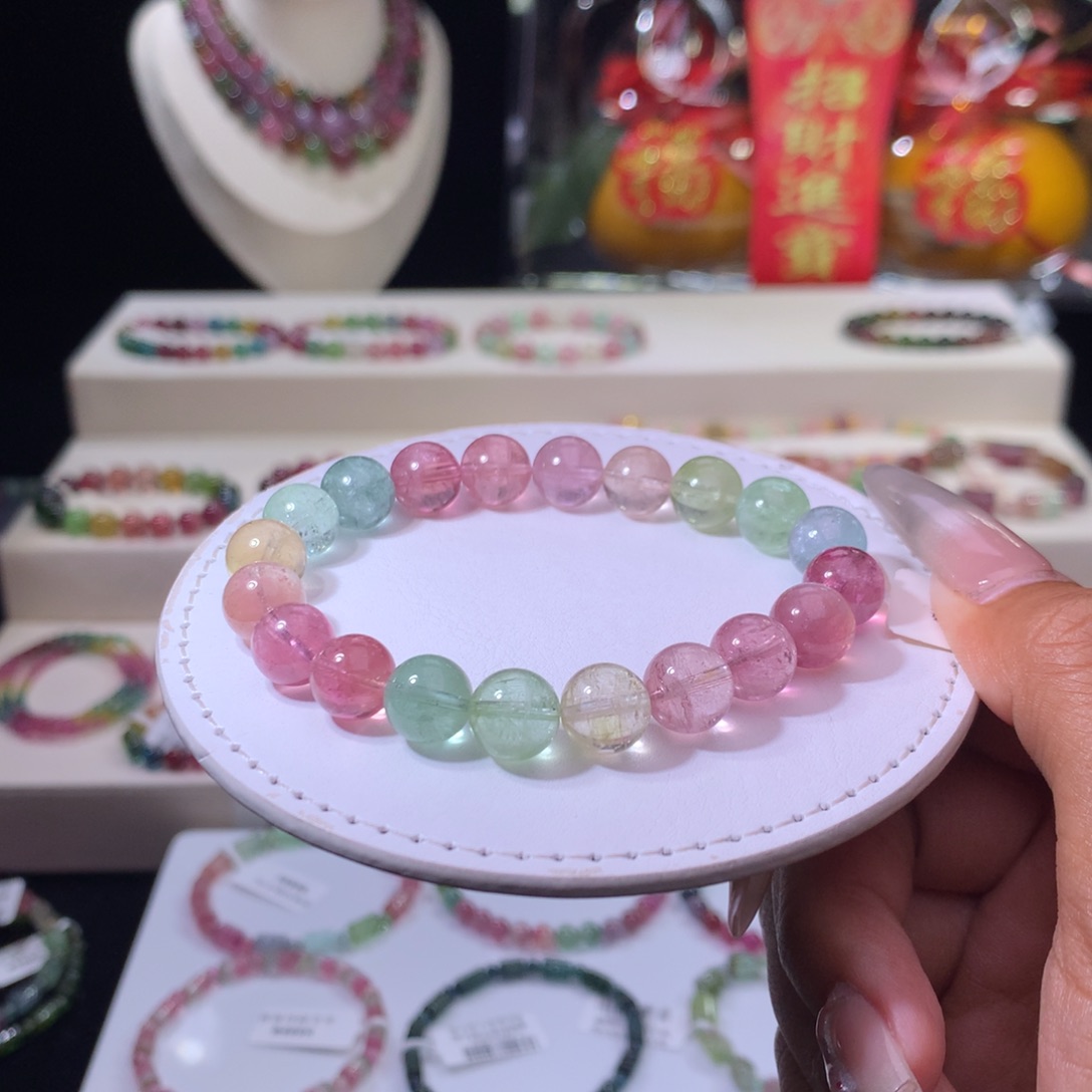 碧玺手链未镶嵌碧玺