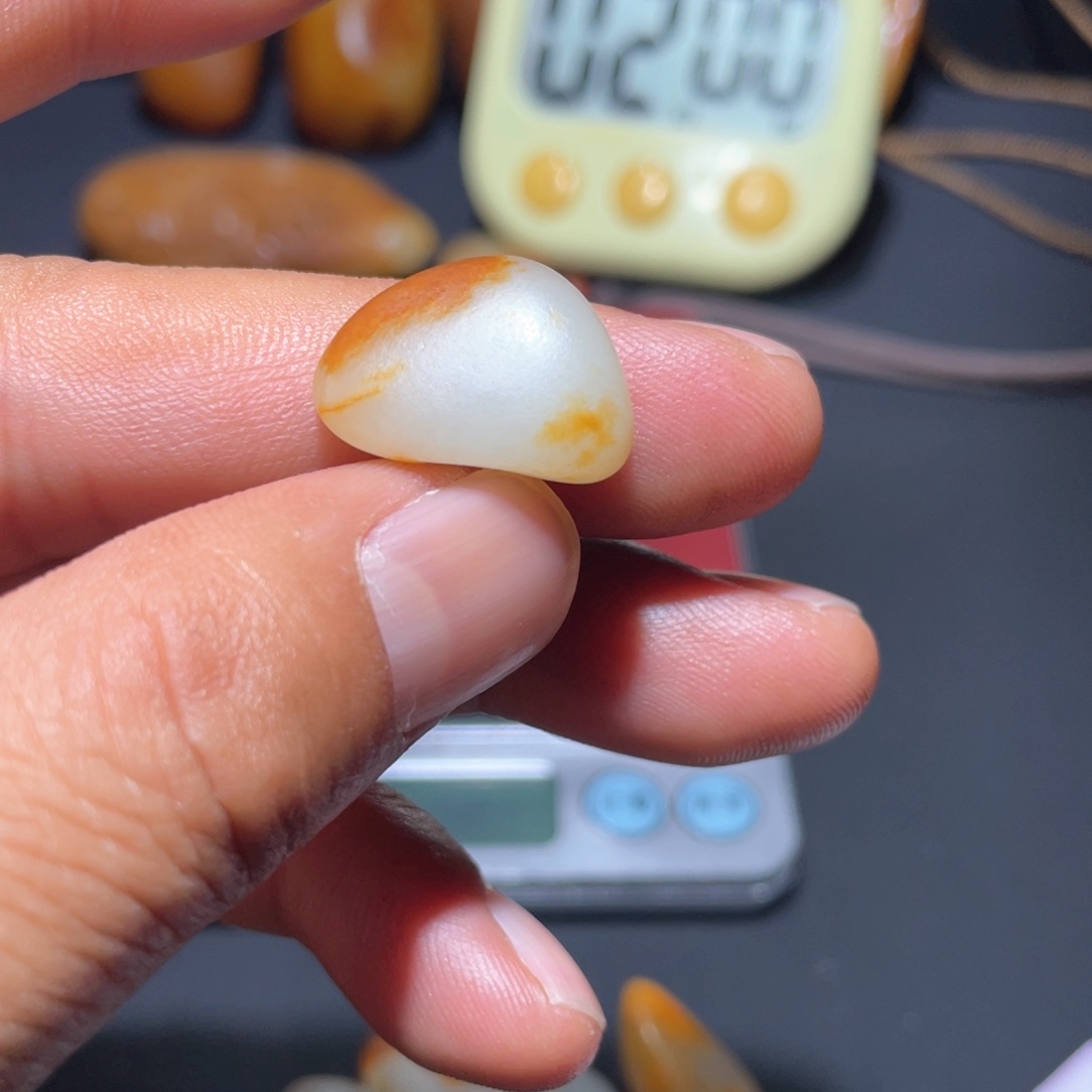 和田玉（白玉）颈饰未镶嵌?***一